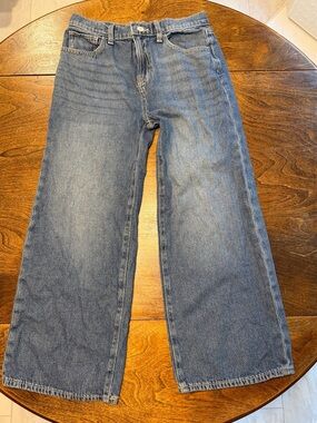 Old Navy Wide Leg Blue Kids Jeans